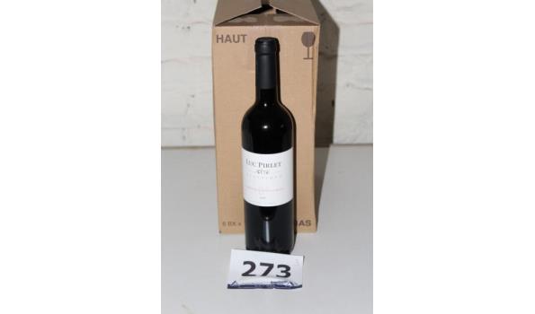 18 flessen à 75cl rode wijn Luc Pirlet, Cabernet Sauvignon, 2018